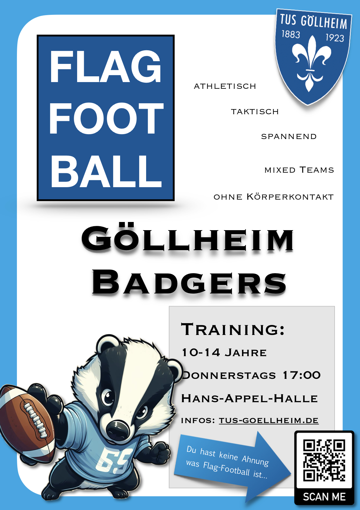 FLAG FOOTBALL beim TuS Gollheim